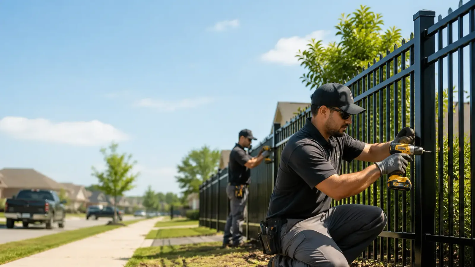 Metal Fence Installation in Six Mile Run, PA